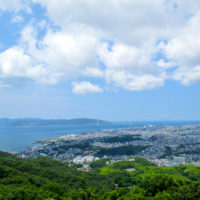 山頂からの垂水･明石海峡大橋 2