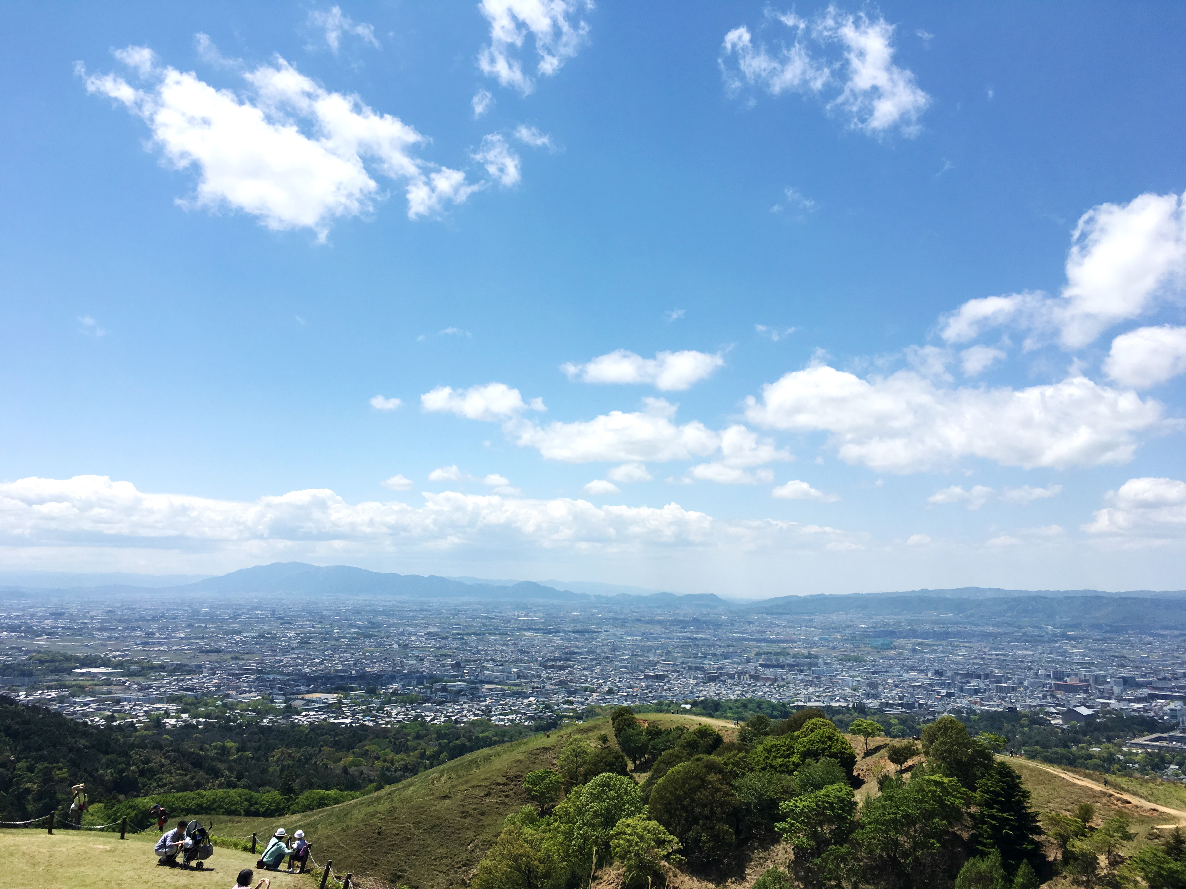 若草山から見た奈良市街 4 無料写真 フリー素材のダウンロードサイト もある