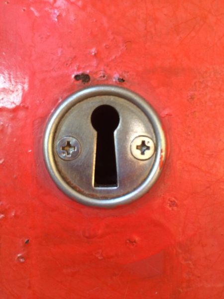 秘密の鍵穴