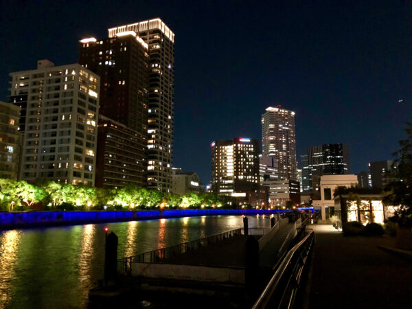 川沿いの夜景 5