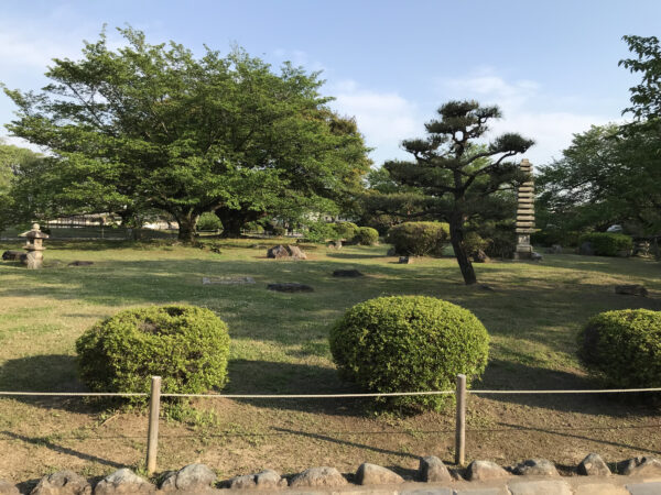 姫路城の庭園 2