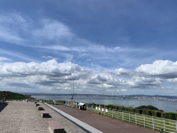 淡路サービスエリアからの明石海峡大橋 3