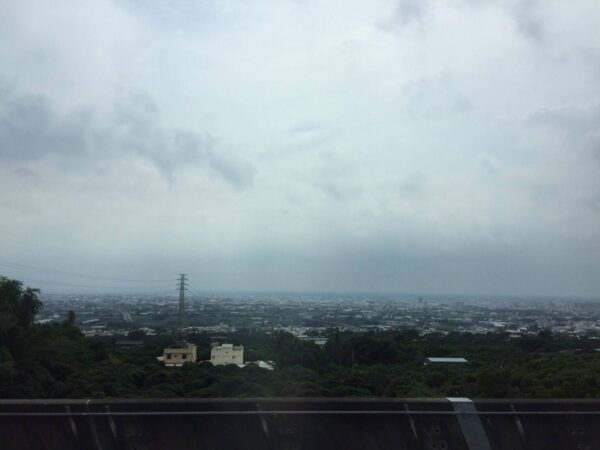 台南の景色 車窓から