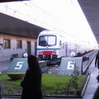 フィレンツェの駅構内