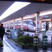 フィレンツェの駅構内