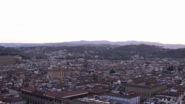 ドゥオモから見たフィレンツェ