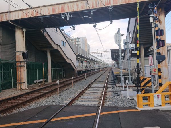 柴島駅の踏切