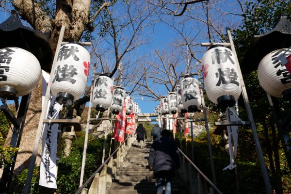 北野天満神社の石段 1