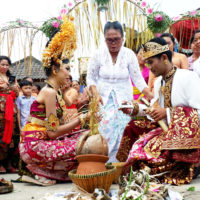 バリ島の結婚式 1