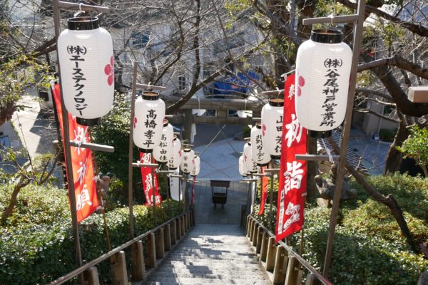 北野天満神社の石段 2