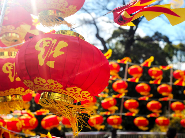 北野町広場の春節祭中国ランタン 2