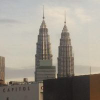 マレーシアの高層タワー 1