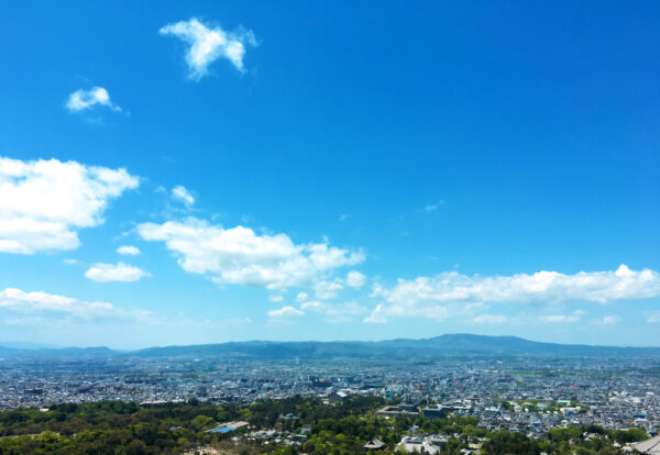 若草山から見た奈良市街 5